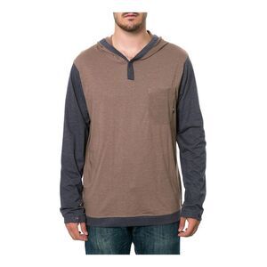 Fourstar Clothing Mens The O'Neill Hoodie Graphic T-Shirt, Brown, NWT
